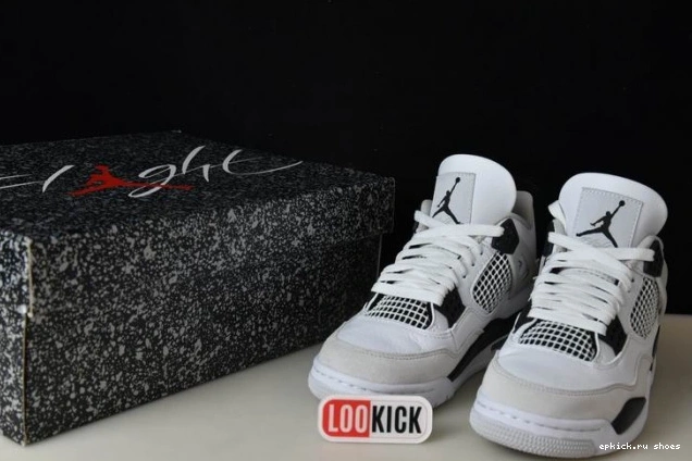 Rep 4 Retro Military DH6927-111 Jordan Black 0818